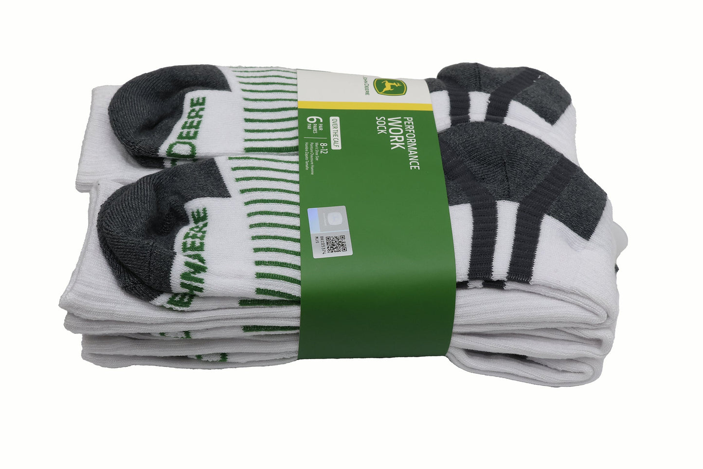 John Deere Men's Calf Performance Work Sock - LP84365