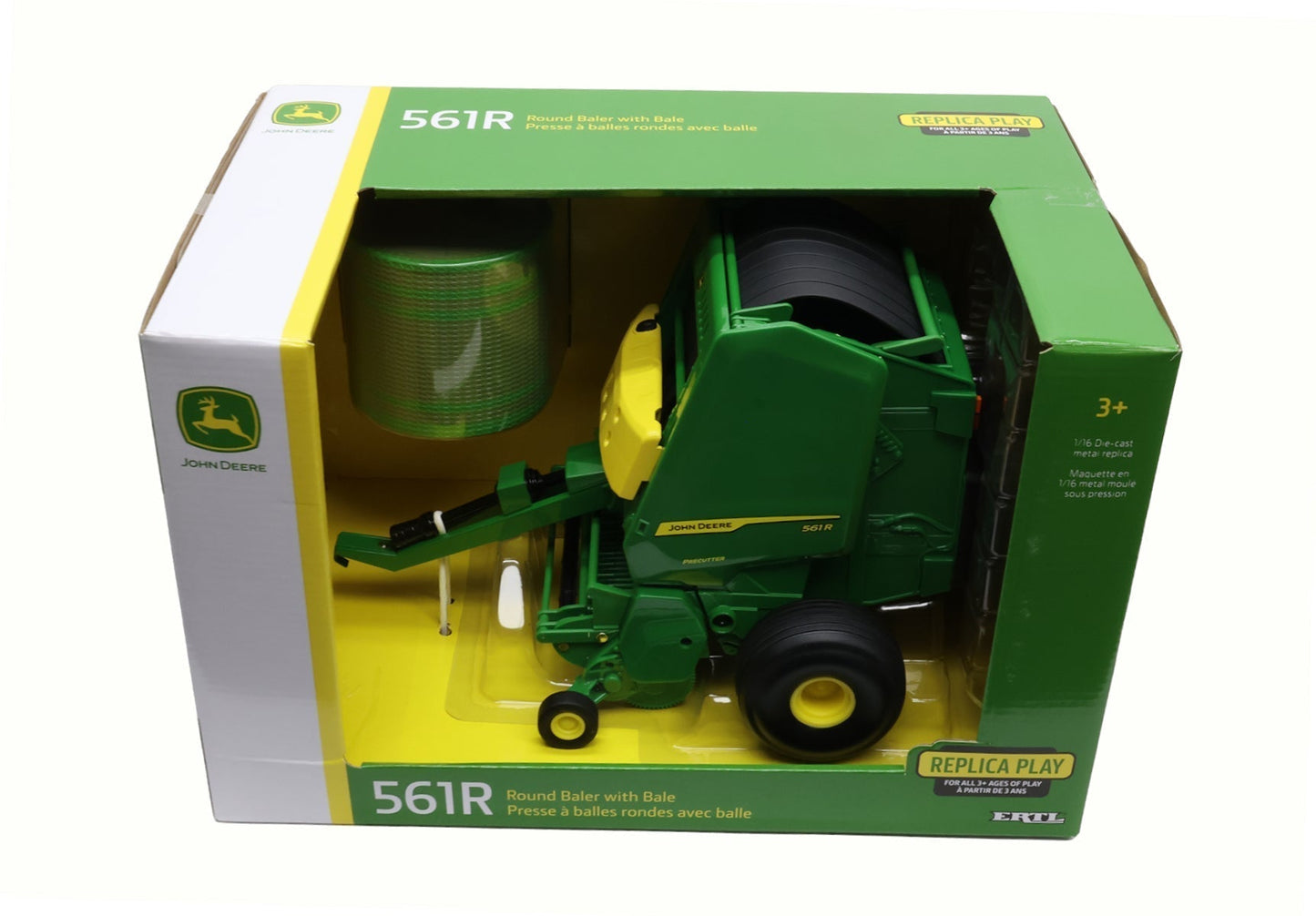 1/16 John Deere 561R Round Baler with Bale Toy - LP84370
