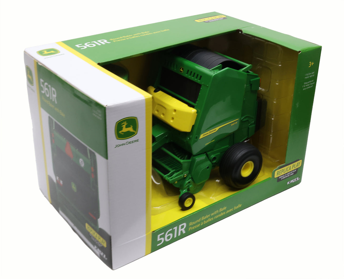 1/16 John Deere 561R Round Baler with Bale Toy - LP84370