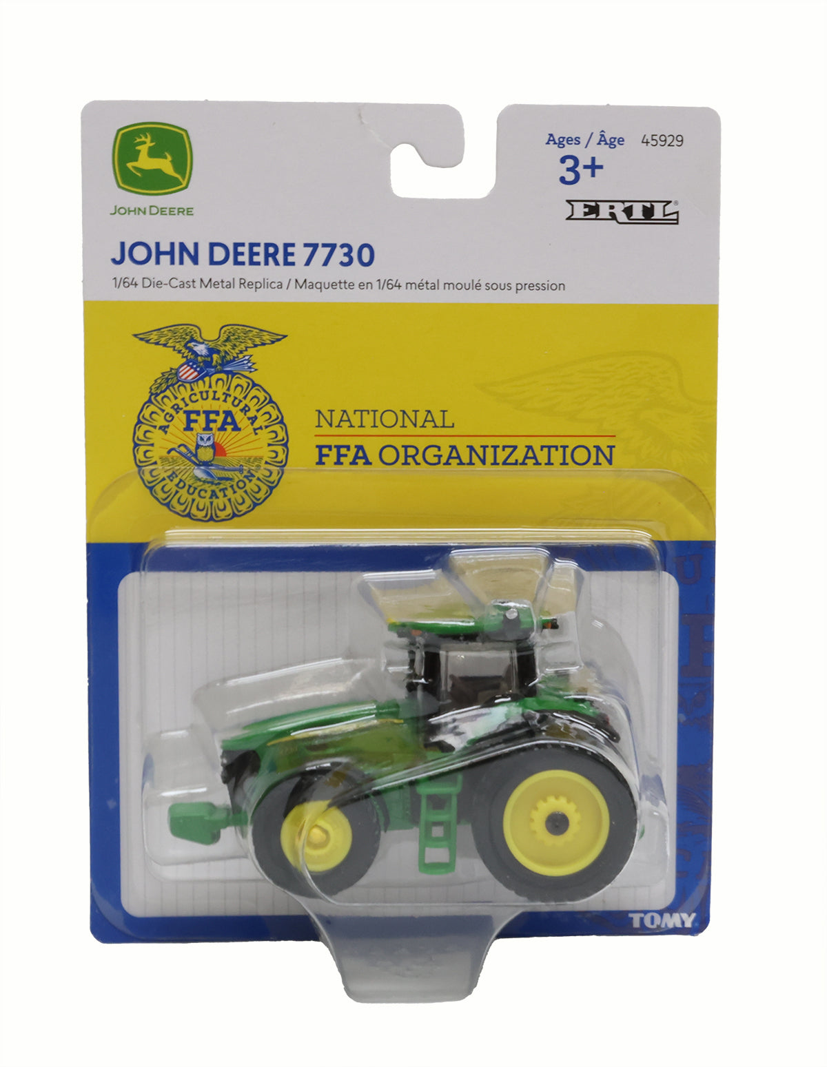 1/64 John Deere 7730 Tractor with FFA Logo Toy - LP84531