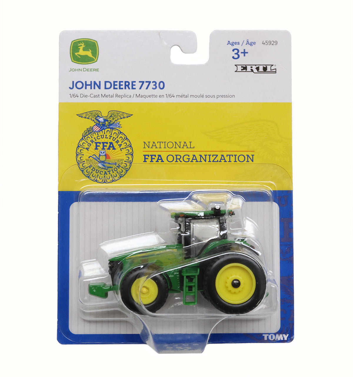 1/64 John Deere 7730 Tractor with FFA Logo Toy - LP84531