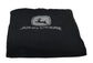 John Deere Ladies SMALL Black Hoodie with Silver Glitter Logo - LP85230