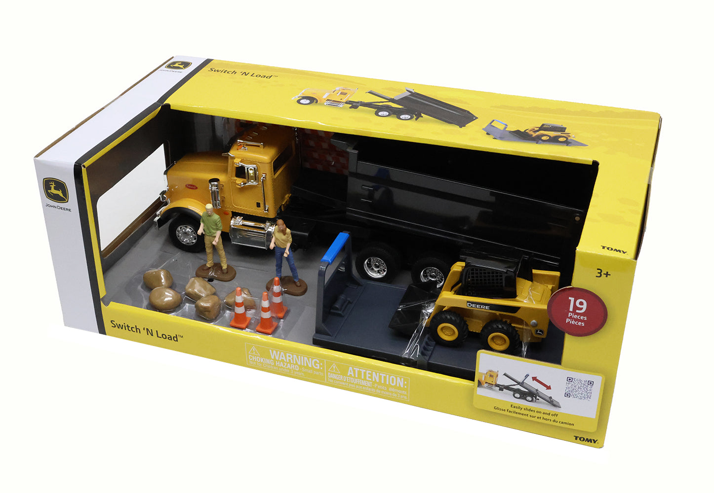 1/32 John Deere Construction Switch 'N Load Toy Set - LP85797 1/32 John Deere Construction Switch 'N Load Toy Set - LP85797