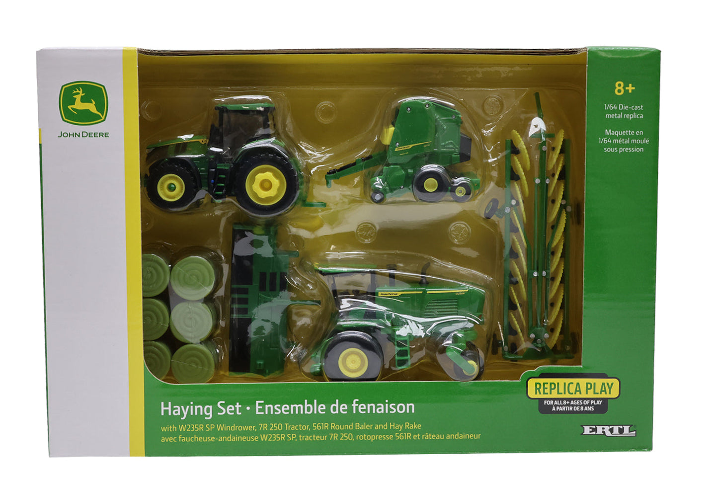 1/64 John Deere Haying Toy Set - LP86066