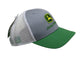 John Deere Youth Moline 112 Heather Gray/Green/White Mesh Back Hat/Cap - LP86080