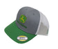 John Deere Youth Moline 112 Heather Gray/Green/White Mesh Back Hat/Cap - LP86080