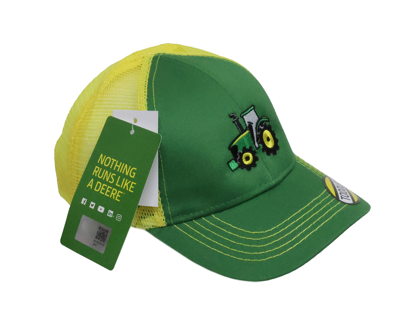 John Deere Toddler's Green Tractor Embro Cap/Hat - LP86272