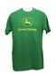 John Deere Men's 2XL Green with Classic Yellow Logo T-Shirt - LP86293