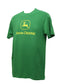 John Deere Men's 2XL Green with Classic Yellow Logo T-Shirt - LP86293