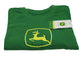 John Deere Men's 2XL Green with Classic Yellow Logo T-Shirt - LP86293