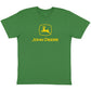 John Deere Men's 2XL Green with Classic Yellow Logo T-Shirt - LP86293