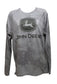 John Deere LARGE Grey Camo Performance Long Sleeve Tee - LP86314
