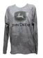 John Deere SMALL Grey Camo Performance Long Sleeve Tee - LP86316