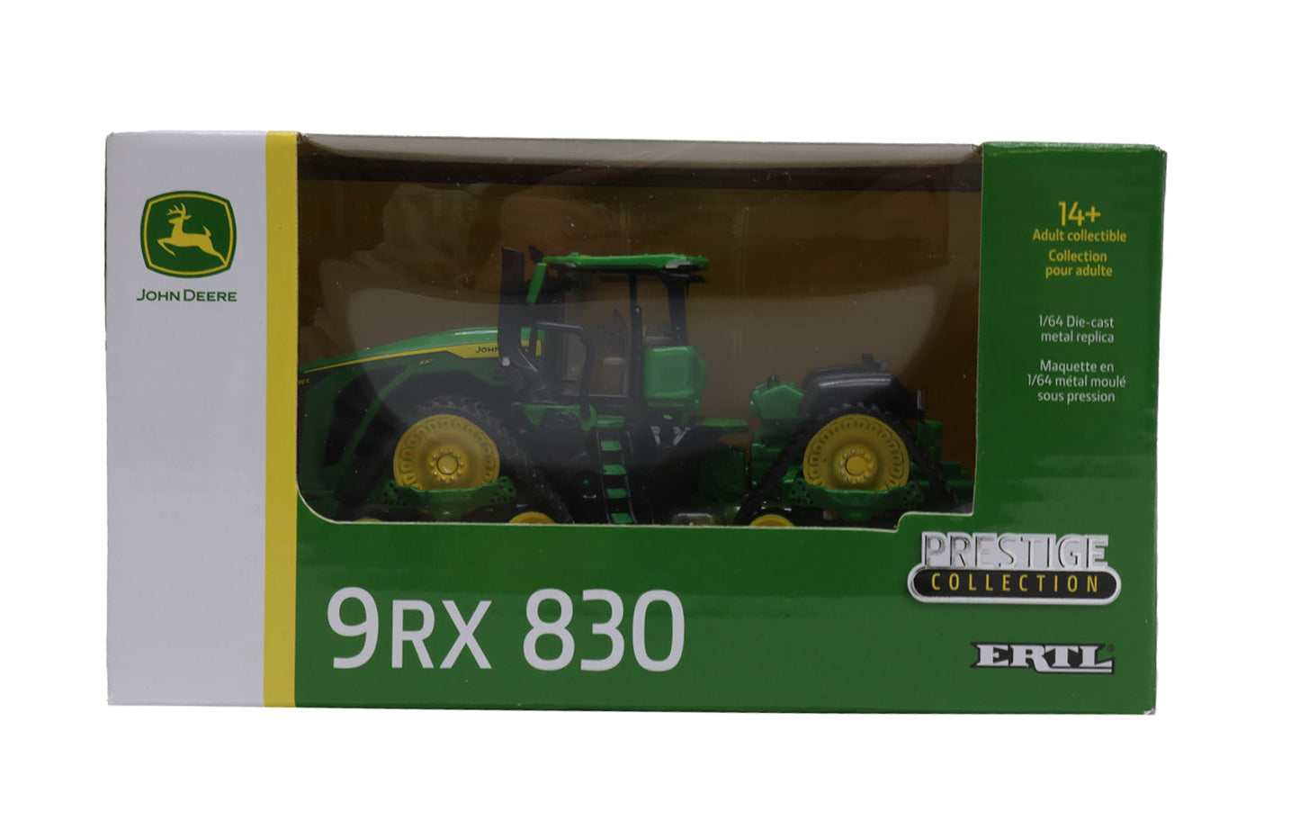 1/64 John Deere 9RX 830 Prestige Collection Tractor Toy - LP86645