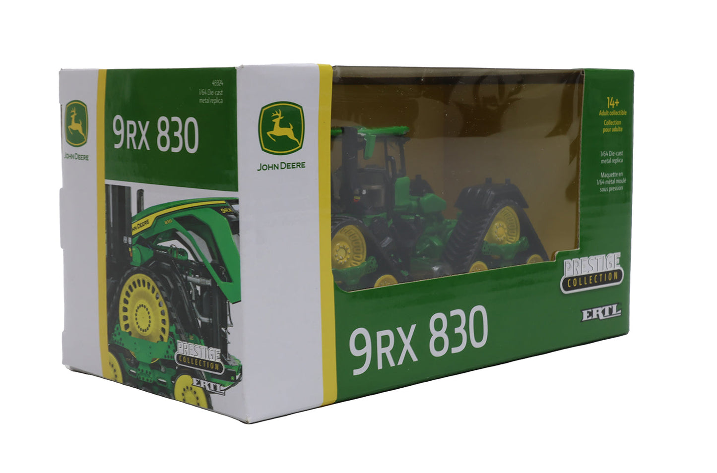 1/64 John Deere 9RX 830 Prestige Collection Tractor Toy - LP86645