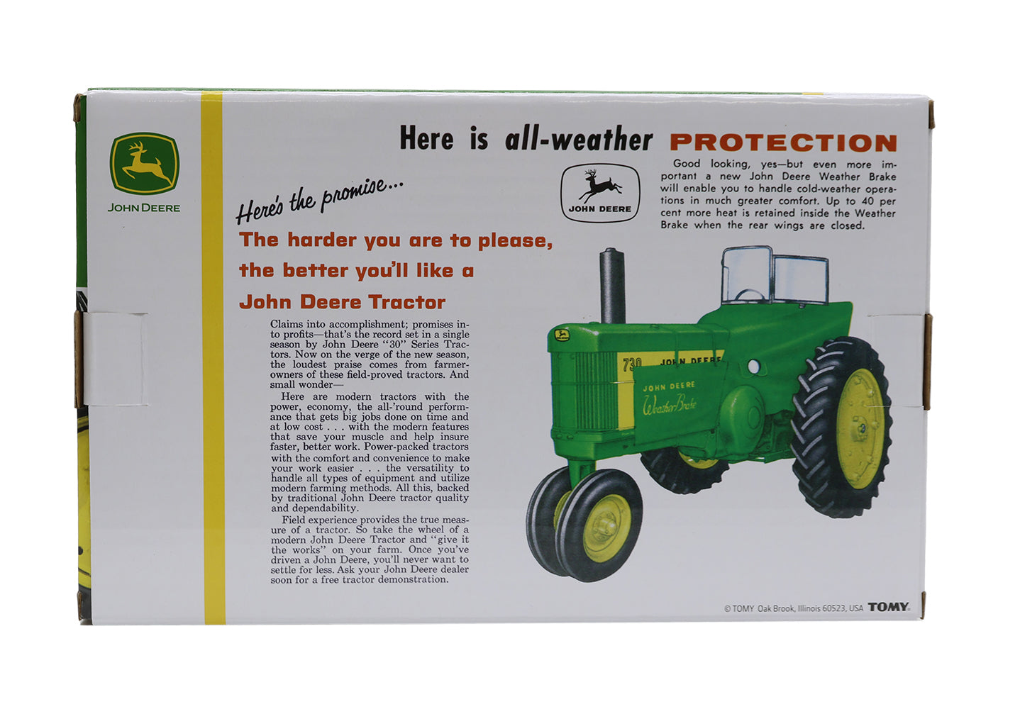 1/16 John Deere 730 with Heat Houser Prestige Collection Tractor Toy - LP86720