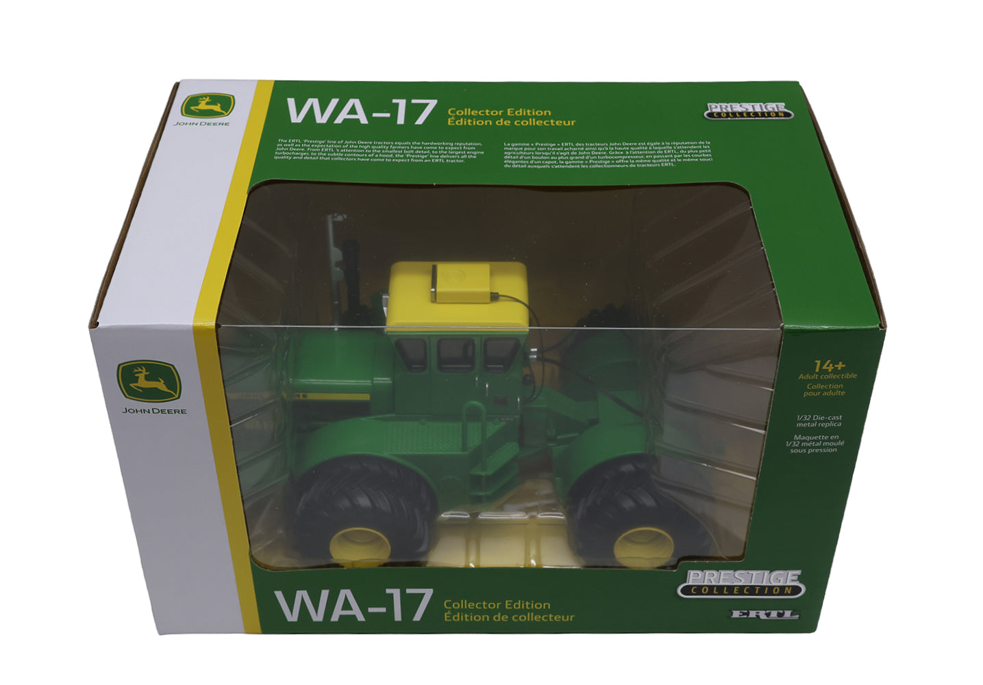 1/32 John Deere WA-17 Prestige Collection Tractor Toy - LP86761