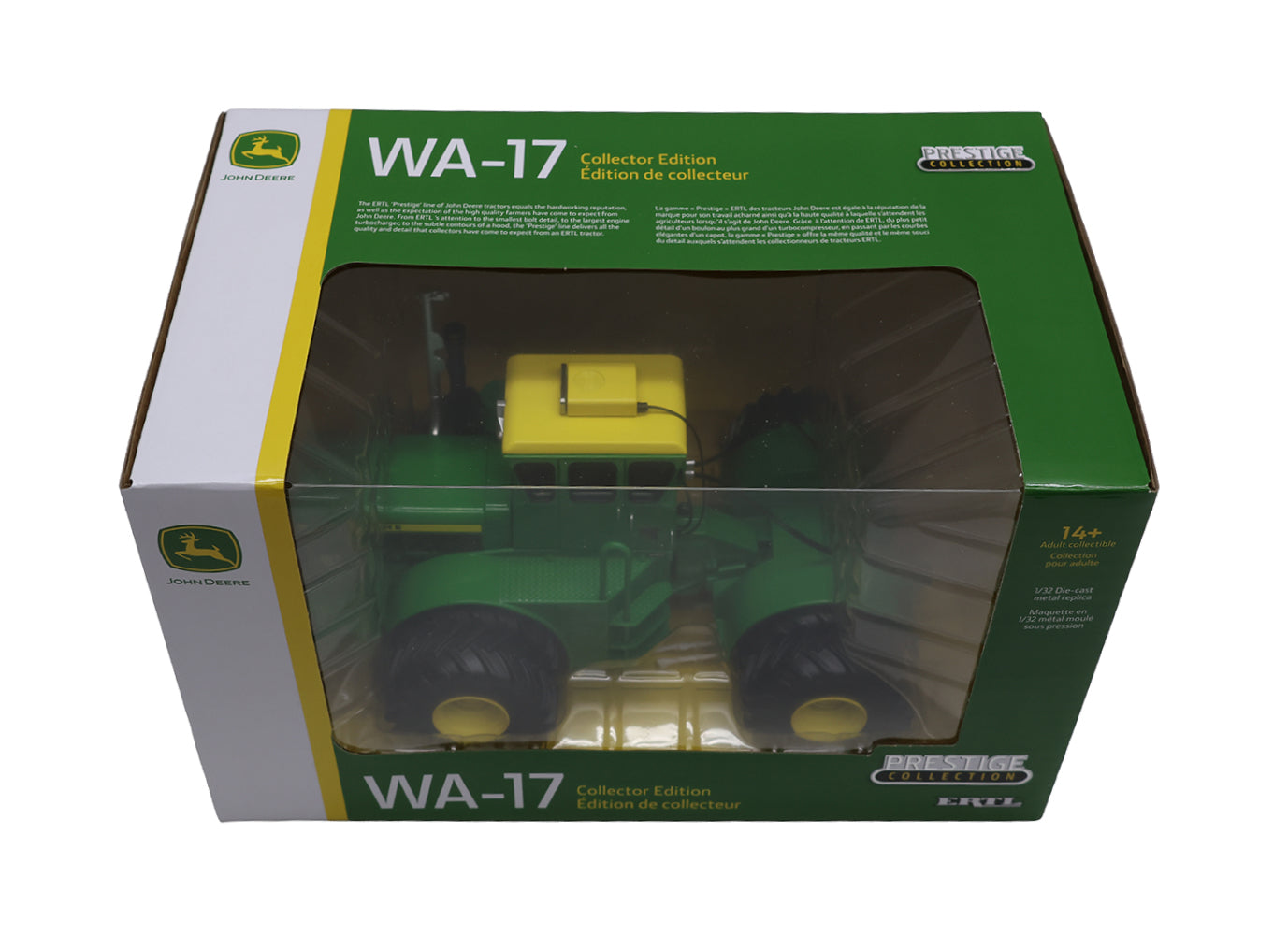 1/32 John Deere WA-17 Prestige Collection Tractor Toy - LP86761