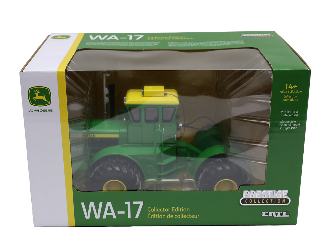 1/32 John Deere WA-17 Prestige Collection Tractor Toy - LP86761