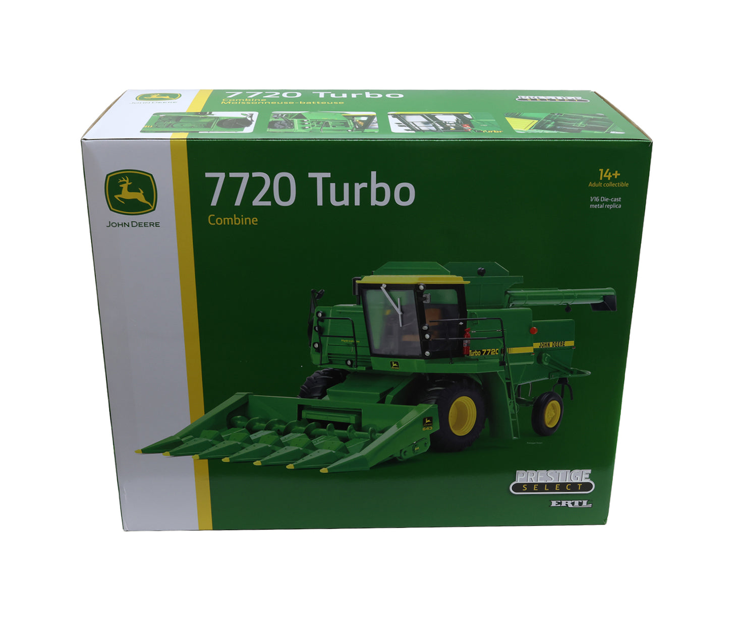 1/16 John Deere 7720 Turbo Combine Prestige Select Series Toy - LP86762