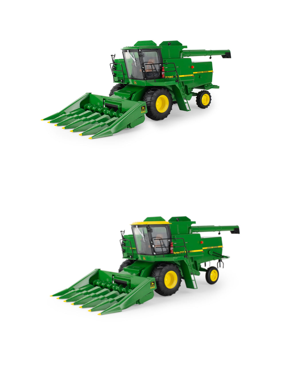 1/16 John Deere 7720 Turbo & 7720 Titan II Combine Prestige Select Series Toy Set - LP86762B