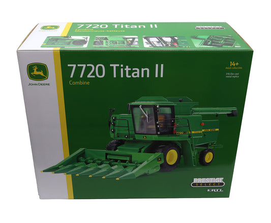 1/16 John Deere 7720 Titan II Combine Prestige Select Series Toy - LP86763
