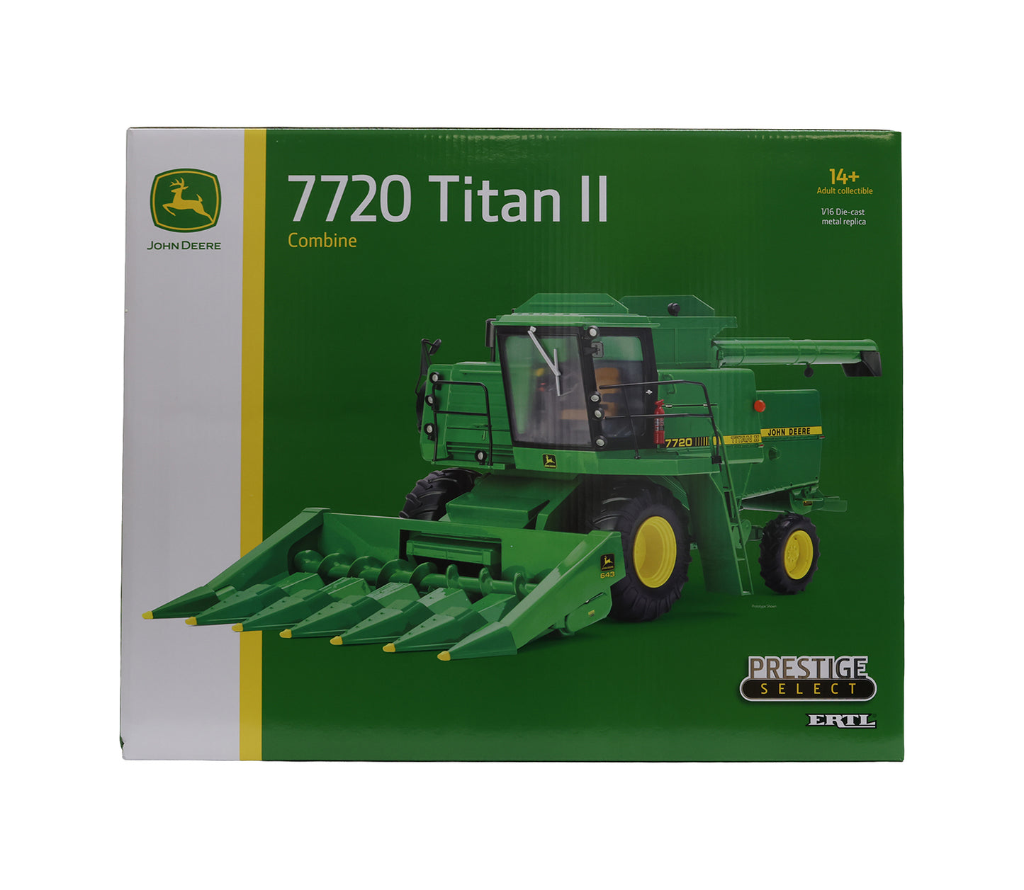 1/16 John Deere 7720 Titan II Combine Prestige Select Series Toy - LP86763
