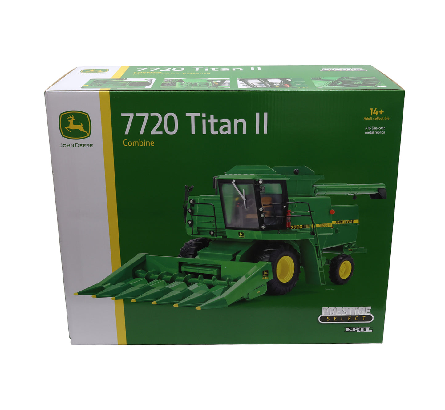 1/16 John Deere 7720 Titan II Combine Prestige Select Series Toy - LP86763