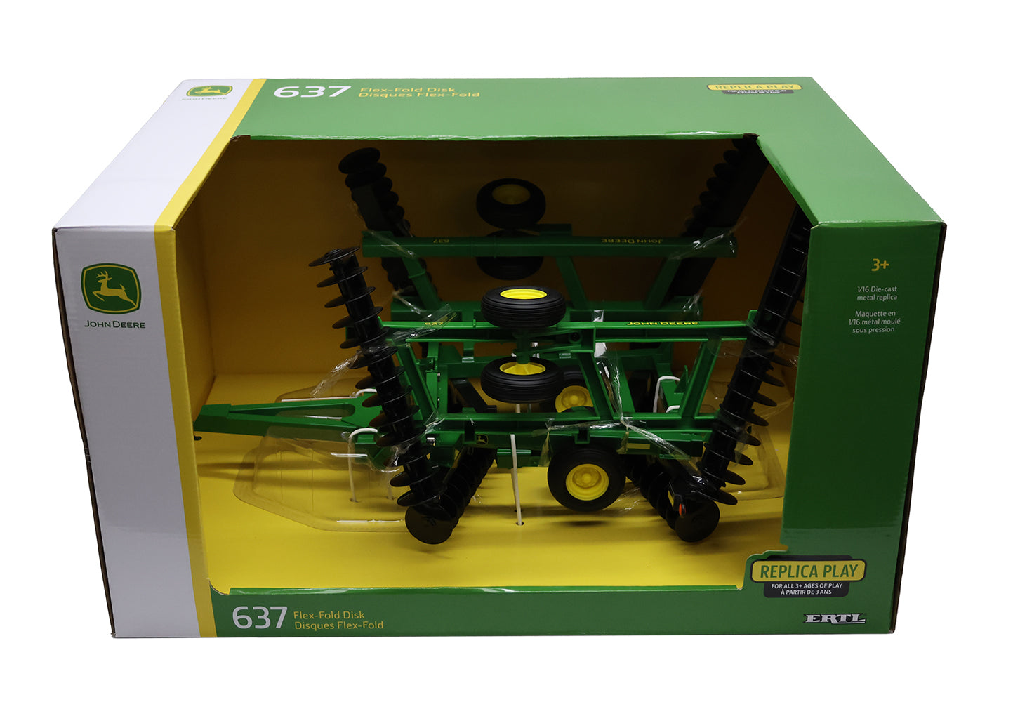 1/16 John Deere 637 Flex-Fold Disk Toy - LP86769
