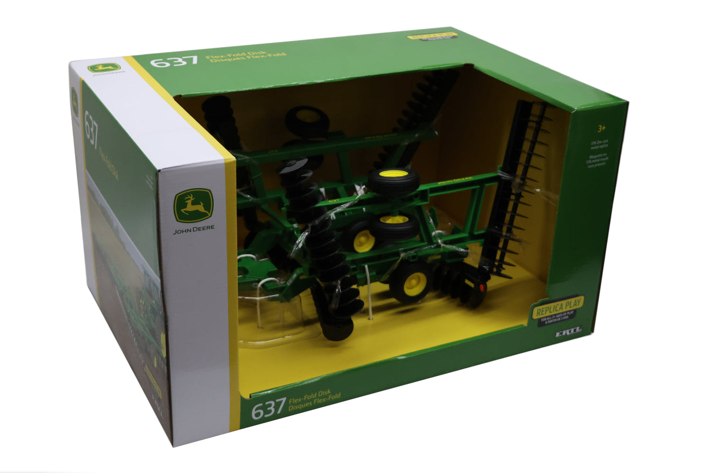 1/16 John Deere 637 Flex-Fold Disk Toy - LP86769