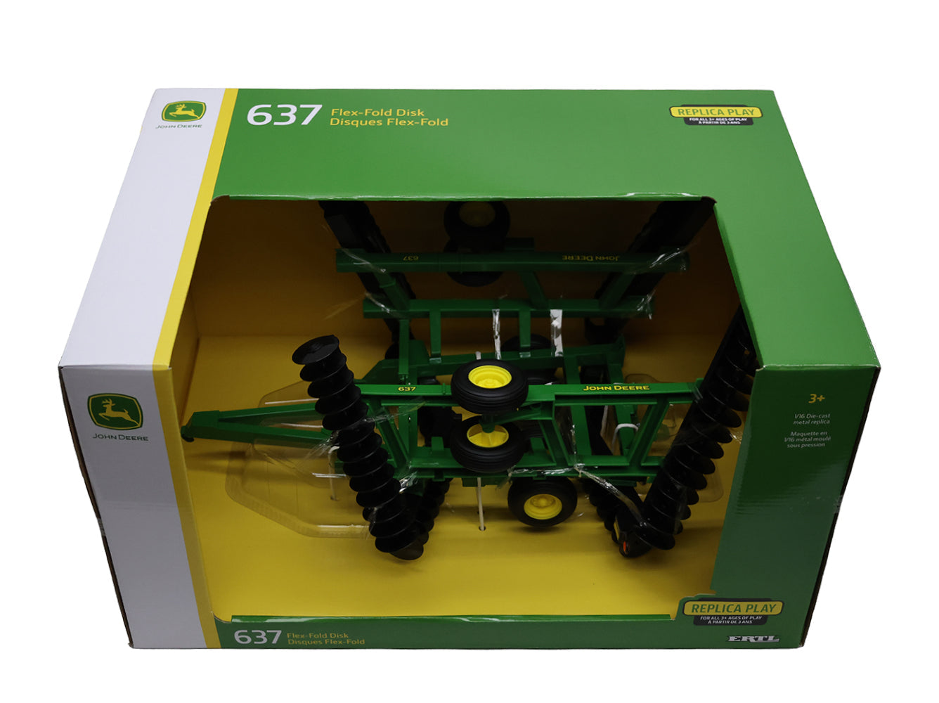 1/16 John Deere 637 Flex-Fold Disk Toy - LP86769