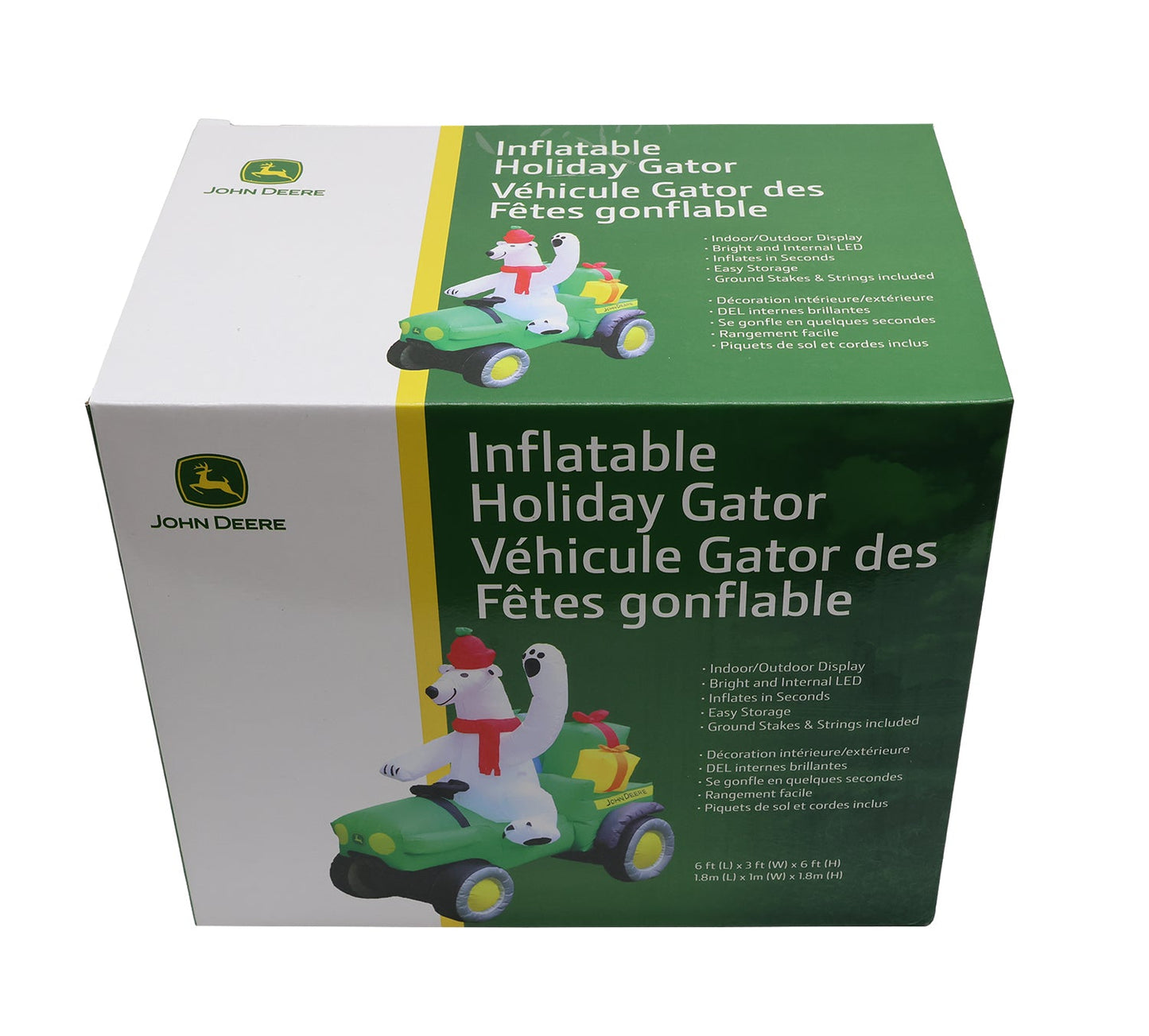 John Deere Gator Inflatable with Polar Bear - LP87142