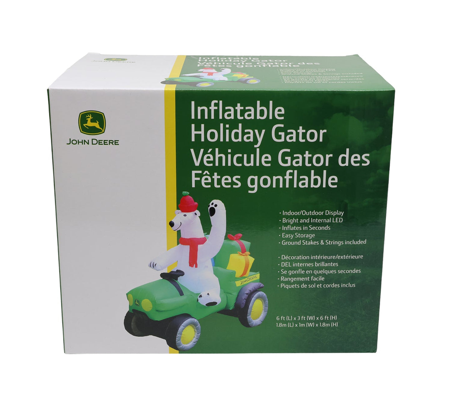 John Deere Gator Inflatable with Polar Bear - LP87142