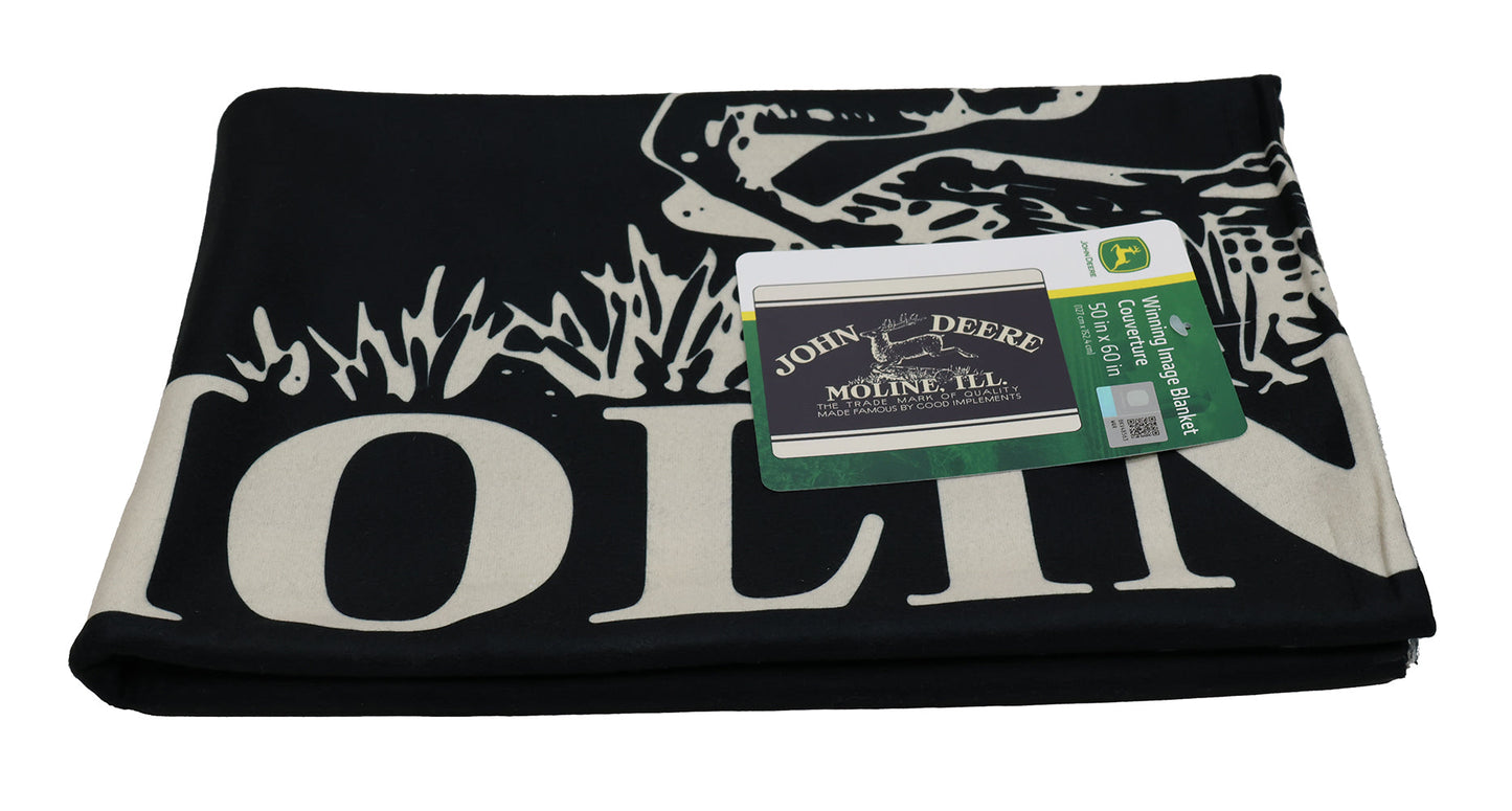 John Deere Moline Buck 50x60 Blanket - LP87273