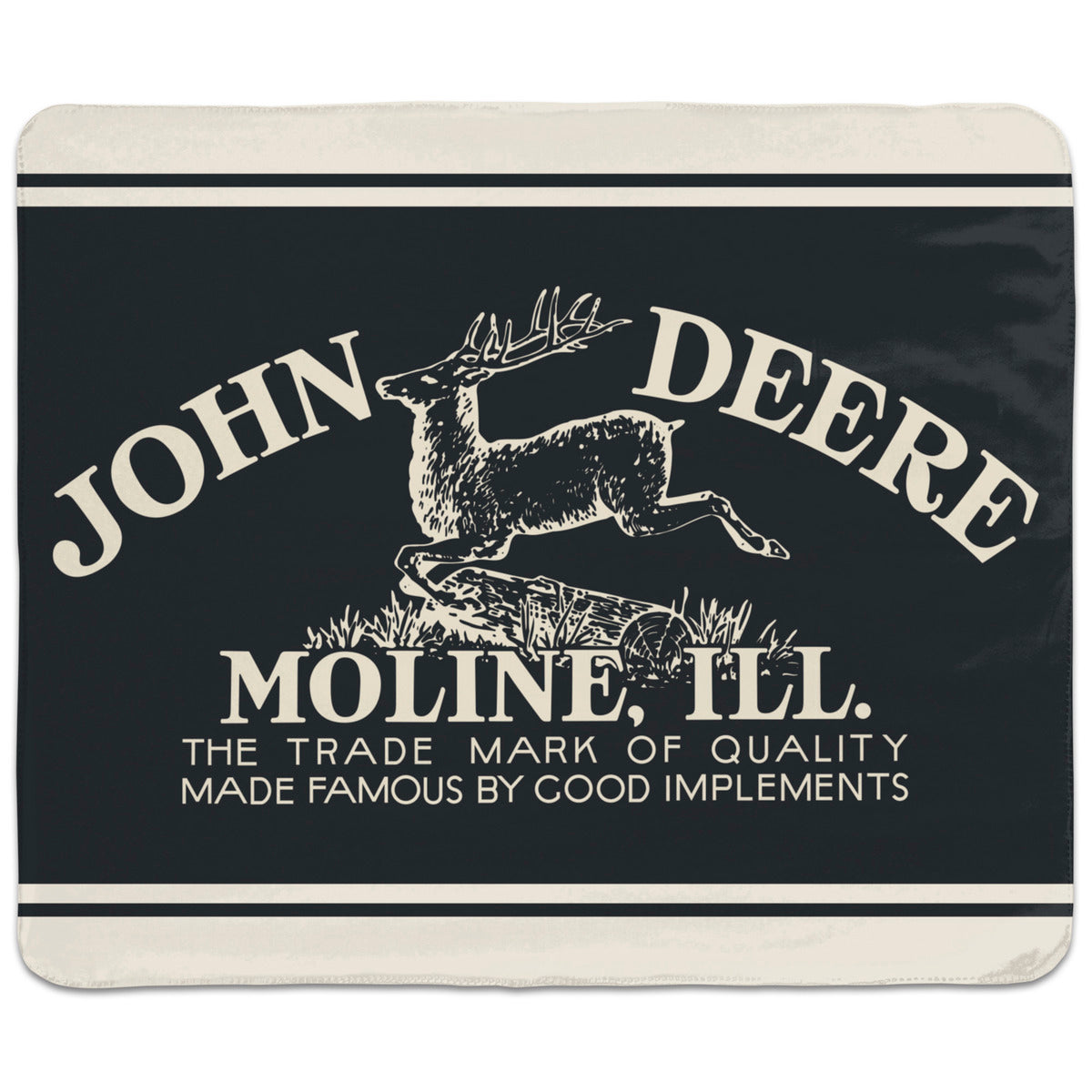 John Deere Moline Buck 50x60 Blanket - LP87273
