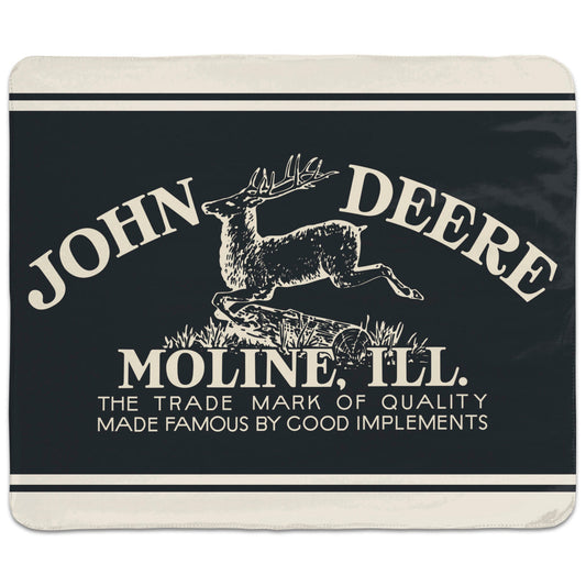 John Deere Moline Buck 50x60 Blanket - LP87273