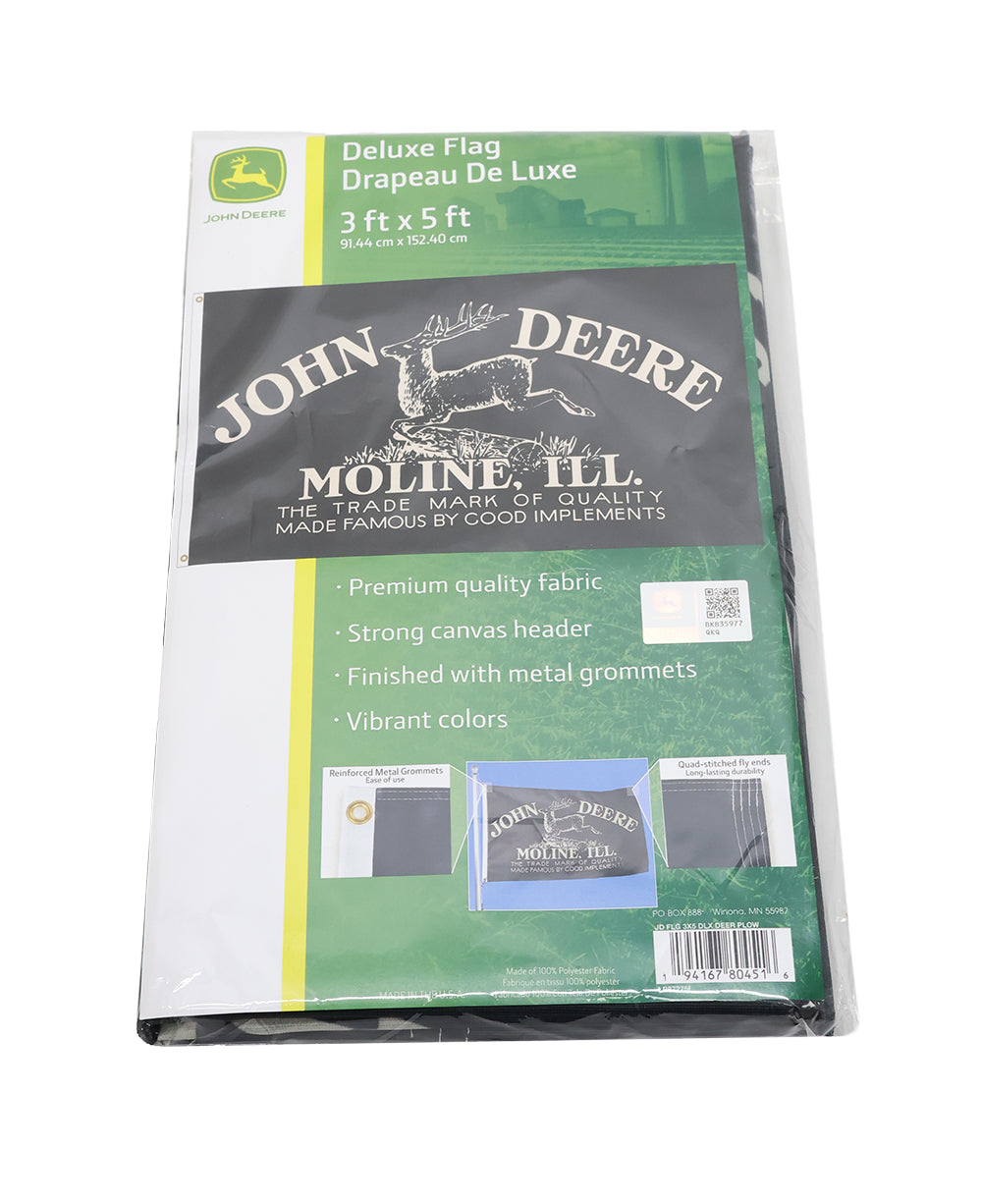 John Deere Moline Buck 3x5 Deluxe Flag - LP87275