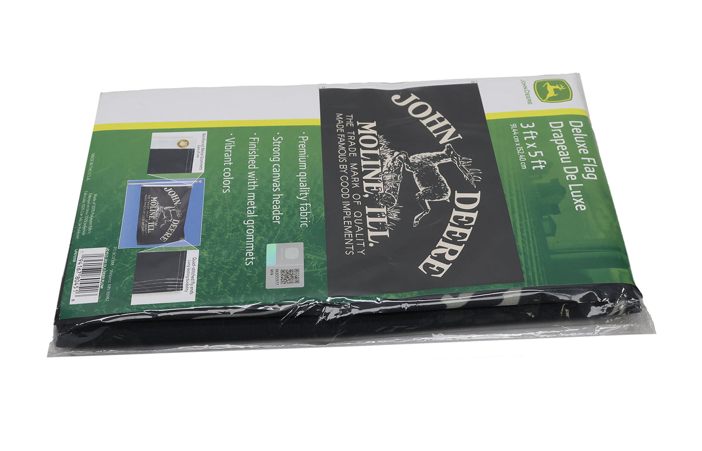 John Deere Moline Buck 3x5 Deluxe Flag - LP87275
