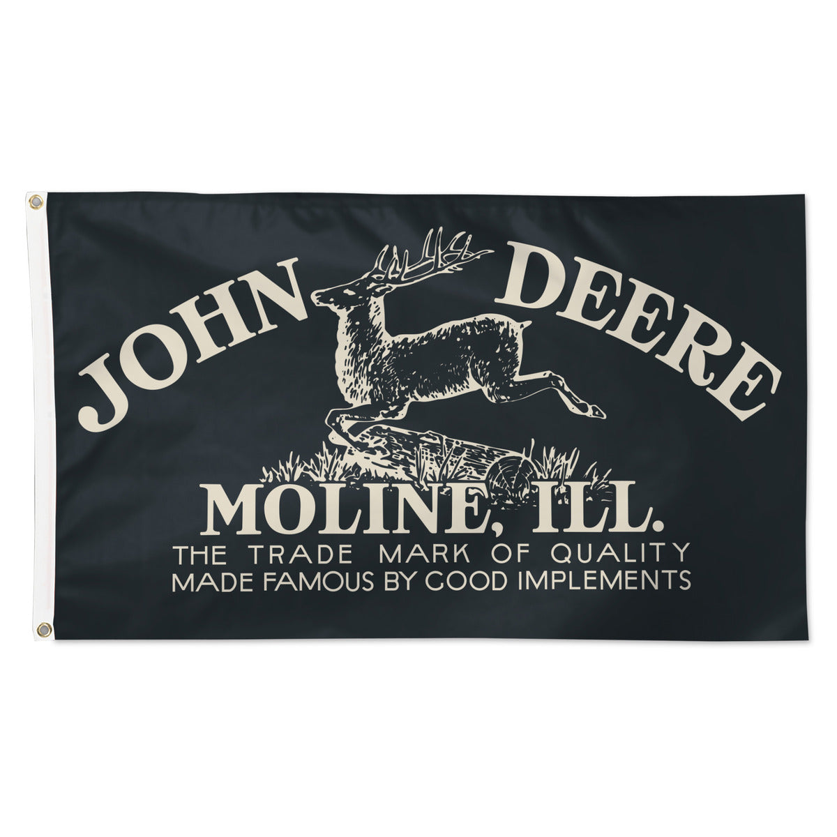 John Deere Moline Buck 3x5 Deluxe Flag - LP87275