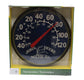 John Deere 12" Round Black "Moline IL." Thermometer - LP87276