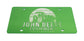 John Deere Equipment Green License Plate - LP87287