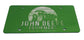 John Deere Equipment Green License Plate - LP87287