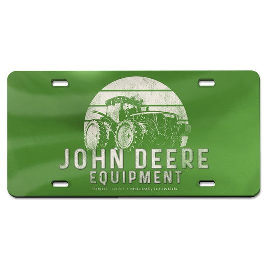John Deere Equipment Green License Plate - LP87287