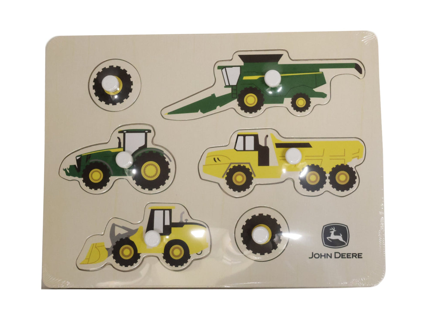 John Deere Wooden Equipment Puzzle - LP87307