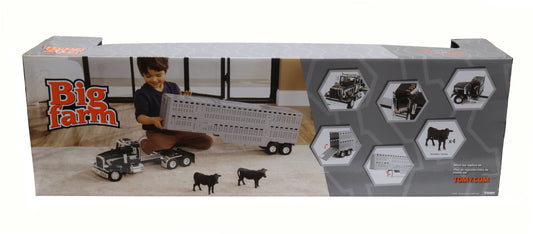 1/16 Big Farm Livestock Trailer Toy - LP87313