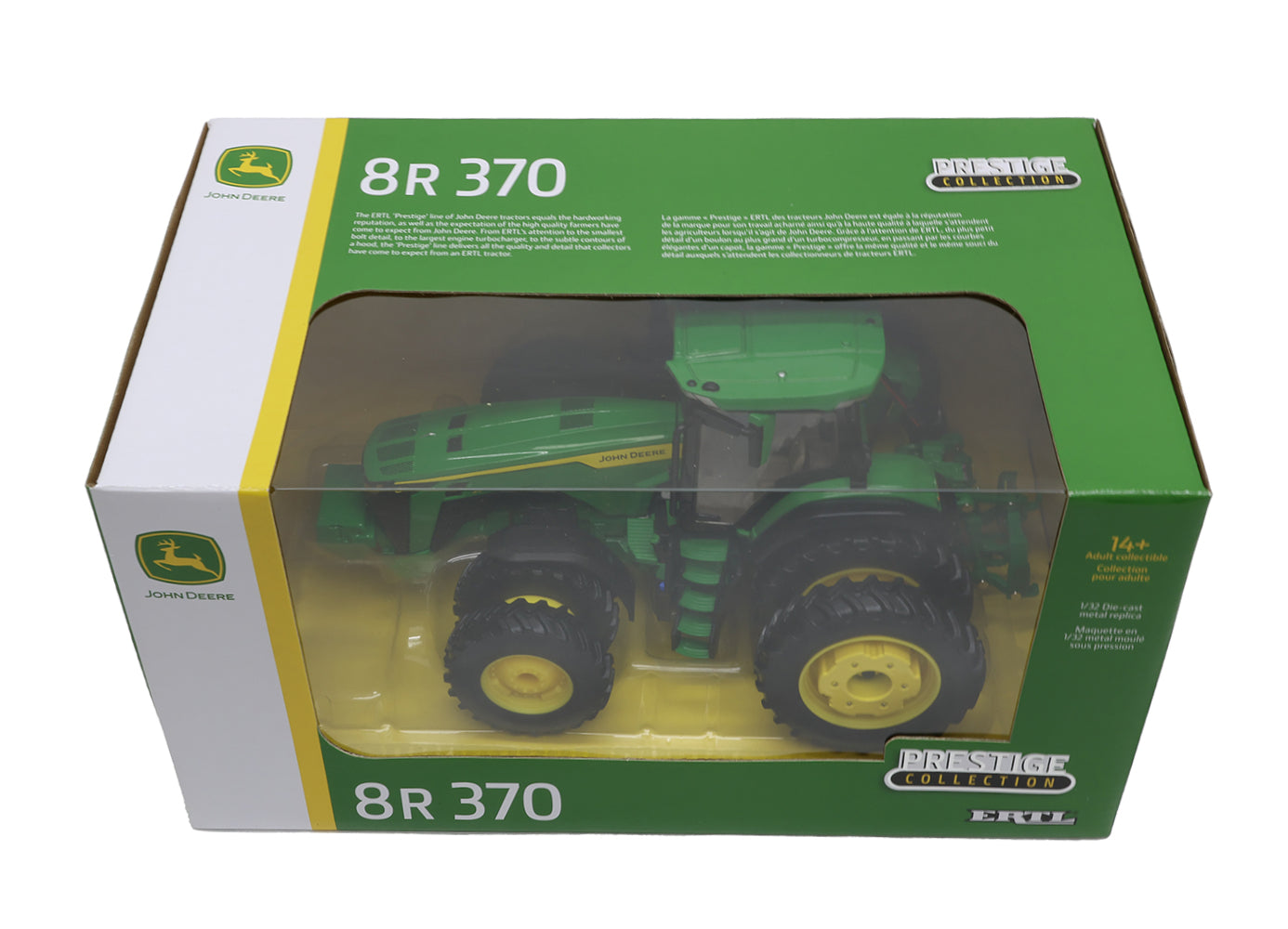 1/32 John Deere 8R 370 Prestige Collection Tractor Toy - LP87325