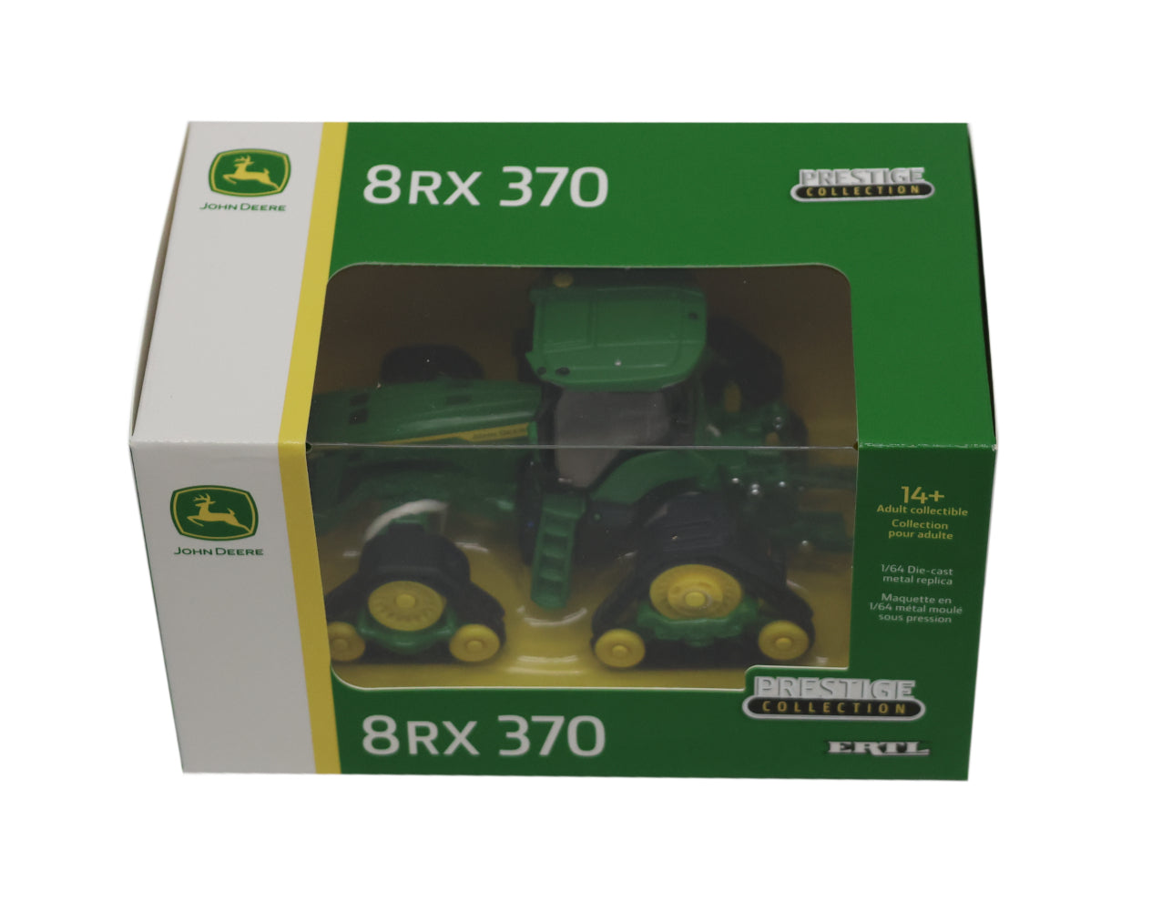 1/64 John Deere 8RX 370 Prestige Collection Tractor Toy - LP87326