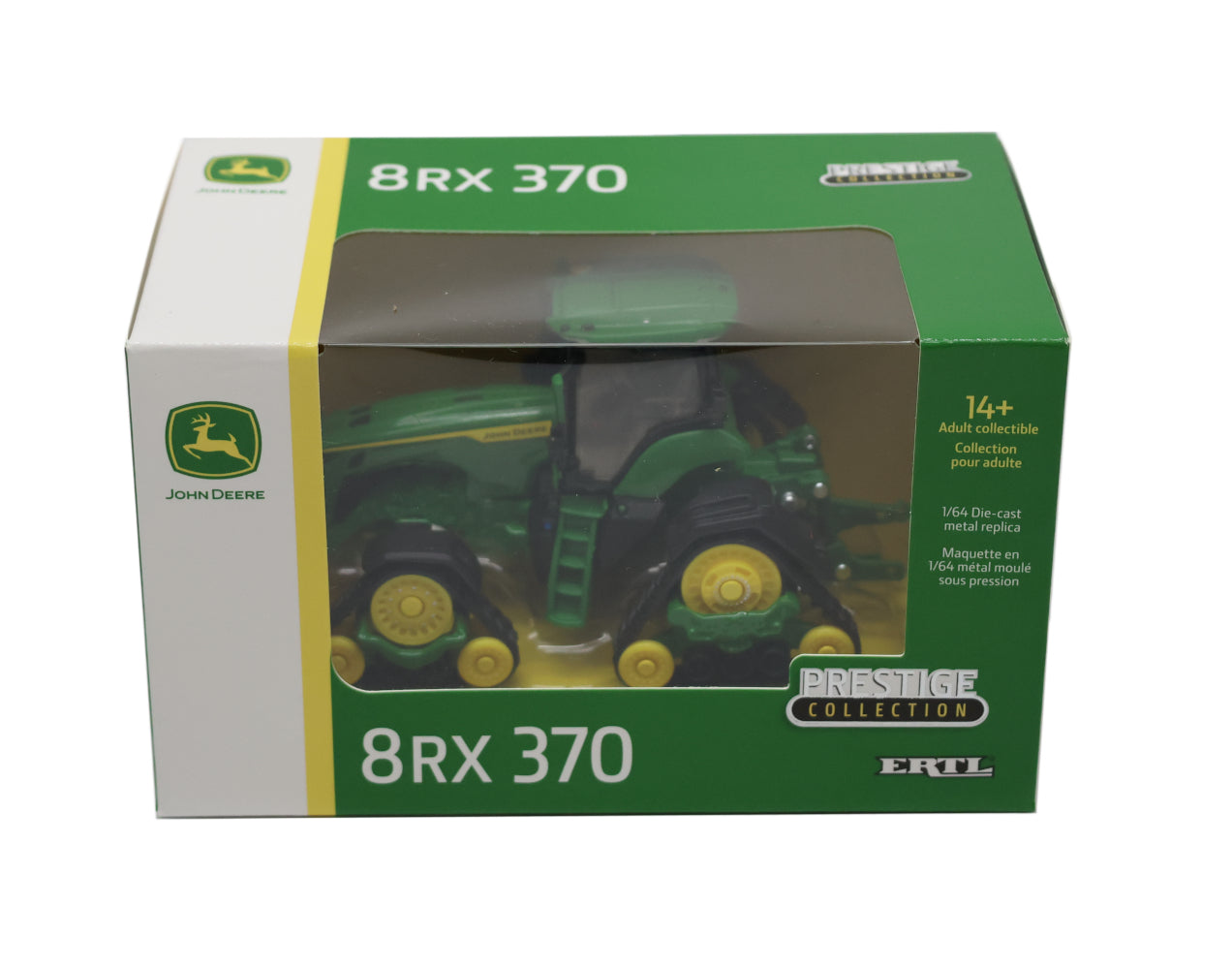 1/64 John Deere 8RX 370 Prestige Collection Tractor Toy - LP87326
