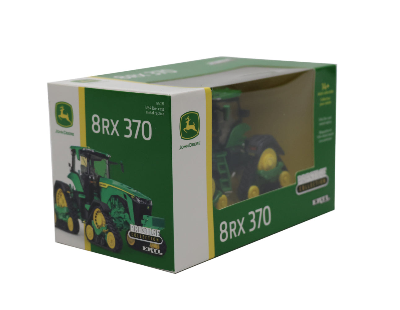 1/64 John Deere 8RX 370 Prestige Collection Tractor Toy - LP87326