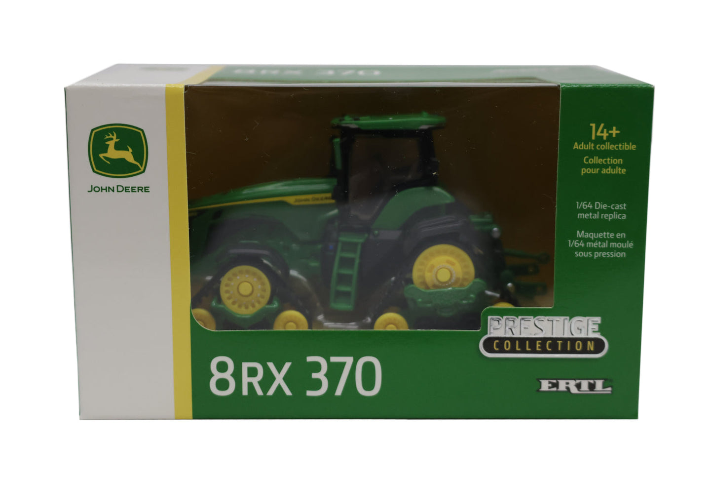 1/64 John Deere 8RX 370 Prestige Collection Tractor Toy - LP87326